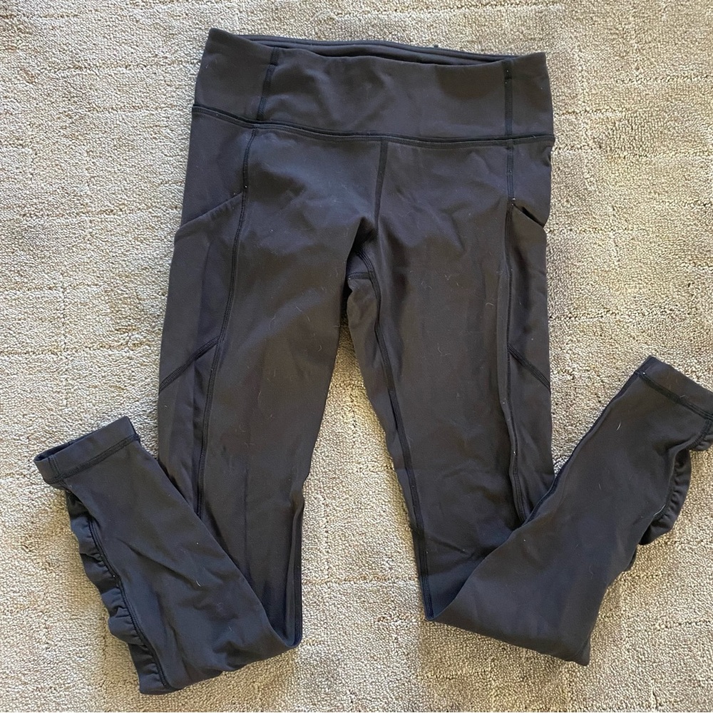 LULULEMON Black Cinched Leggings